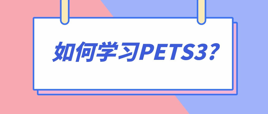 如何学习PETS3?(图1)